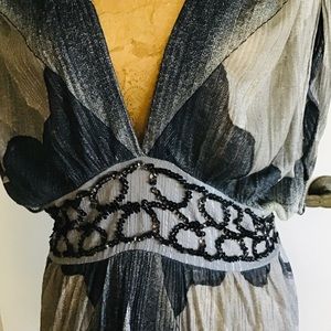 Free people sequins blouse/tunic